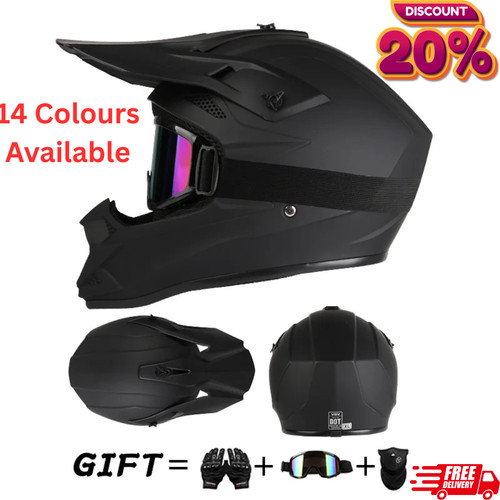 Off road motorcycle helmet - road,