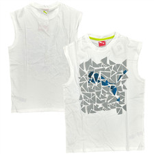 Puma Kid's Tank Top White