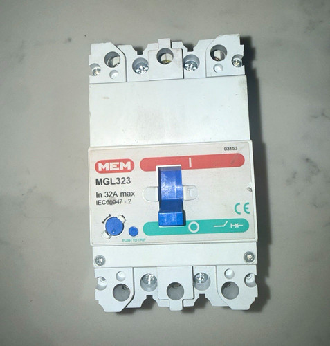 Mem mgl323 32a pole mccb - 32a,