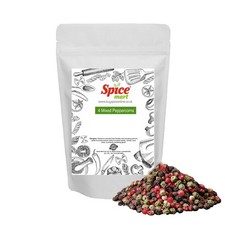 4 Colour Mixed Whole Peppercorns Dried (Black | White | Pink | Green) 50g-1.9kg