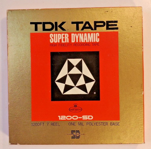 New tdk tape super - tape, dynamic