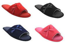 Ladies Soft Open Toe Spot Mule