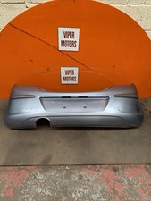 Vauxhall Corsa D Bumper Rear Back Bumper Lightning Silver Z163 3 Door 06-14 EF07