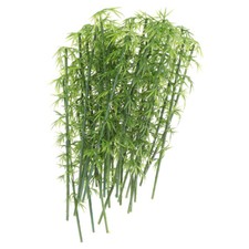  40pcs Miniature Bamboo Trees Bamboo Trees Model Micro Landscape Plant Mini