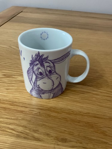 Eeyore mug purple sketch - eeyore,