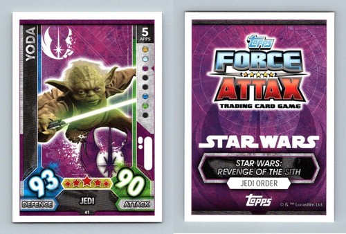 Yoda star wars force - yoda, attax