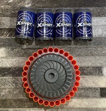 Nerf Attachment Accessories Xshot Cans Clip & Scope VGC Toy Dart Kids Foam Shoot