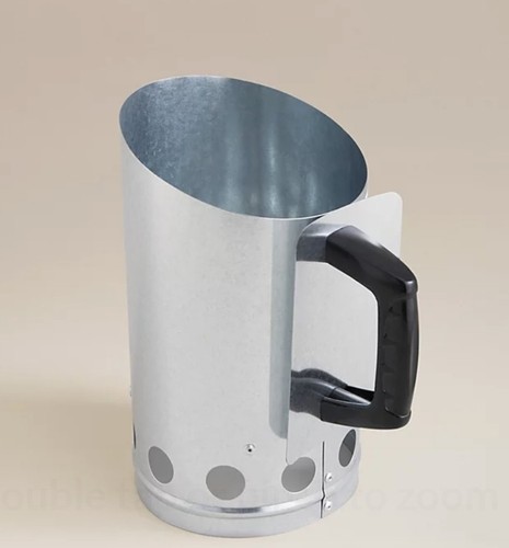 Silver tone chimney - silver-tone, fire
