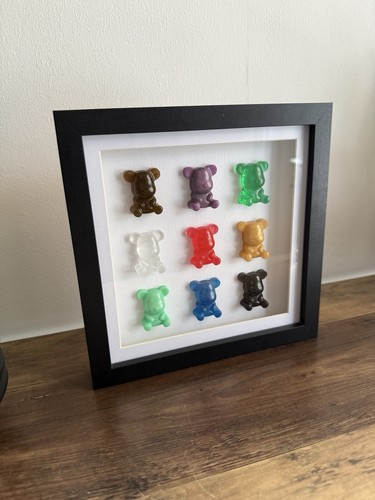 Resin craft framed coloured - resin,