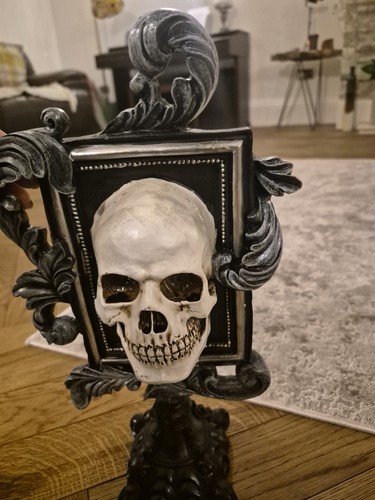 Halloween decoration skull - halloween, in