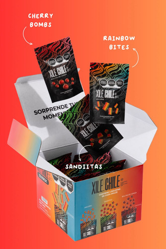 Xile chile dulces enchilados - chile,