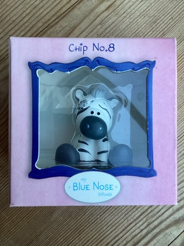 Blue nose friends ornament - nose,