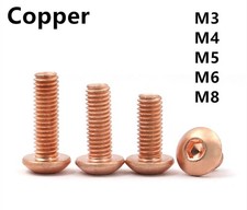 99.9% Pure Copper Hex Socket