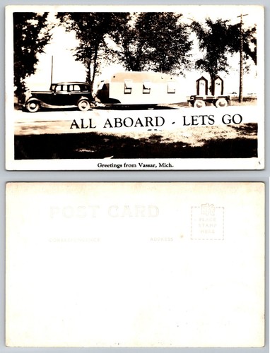 Vassar mich rppc - mich., vintage