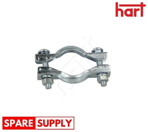 Clamping piece exhaust - clamping, system