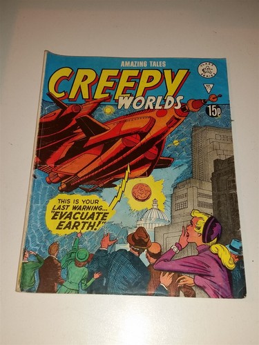 Creepy worlds 173 alan class - creepy, #173