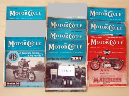 The motor cycle 1957 - motor,