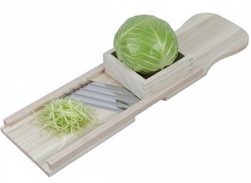 Xxl wooden cabbage shredder - wooden,