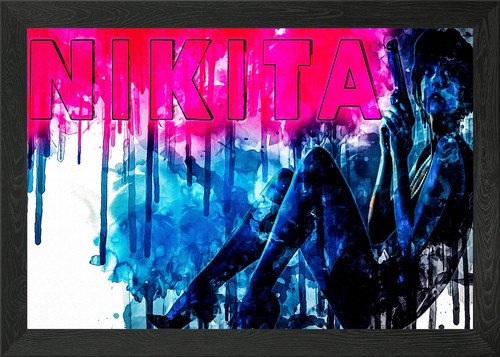 Femme nikita framed wall - nikita,