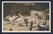 ORIGINAL  RPP .BRADFORD TRAM ACCIDENT 1907