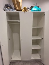 ikea wardrobe white