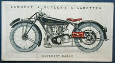 COVENTRY EAGLE  Super Sports 8  Motorcycle  Vintage 1923 Card  EE04M