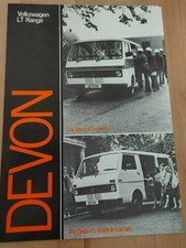 Devon VW LT Range Original Sales Brochure - Devon 15 &16 Seater Minibus