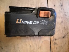 2x AEG POWERTOOLS 18V 3AH LITHIUM ION Battery L1830R Tools DIY Builder Spares 
