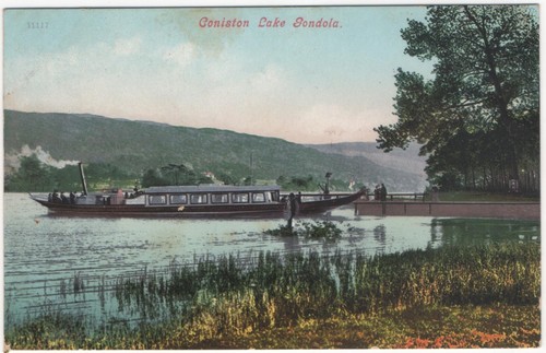Vintage colour postcard - colour,