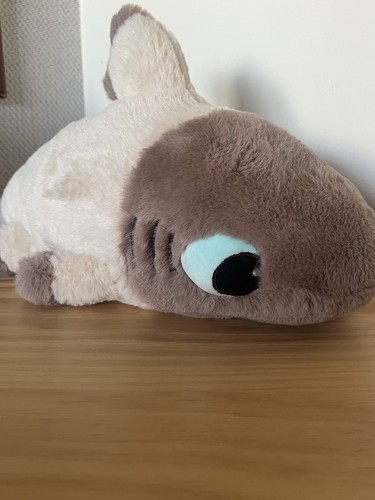 Shark kitty plush siamese cat - shark,