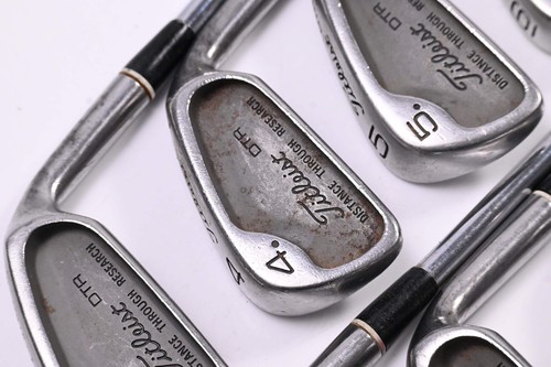 Titleist dtr irons - 3-pw, /