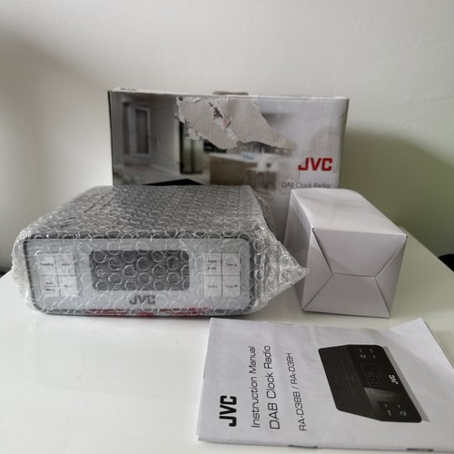 Jvc dab clock radio brand - radio,