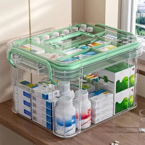 Medicine storage box portable - box,