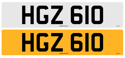Hgz 610 personalised private - 610,