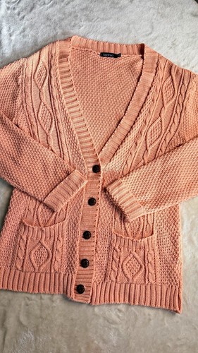 Boohoo pink cable knit - pink,