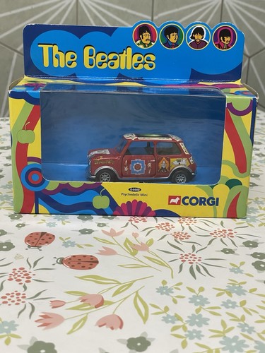 Corgi the beatles psychedelic - beatles,