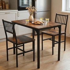 3pcs dining table - dining, chairs