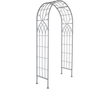 Wrought Iron Arch Grey - grade B return RRP £79.99