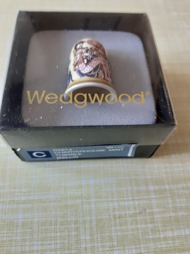 Wedgwood thimble rare celtic - thimble,