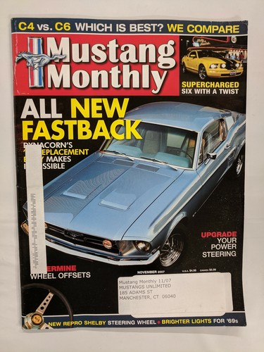 Mustang monthly magazine - mustang,