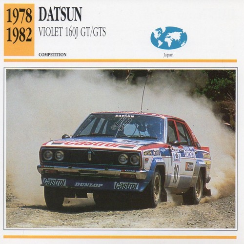 1978 1982 datsun violet 160j - datsun,