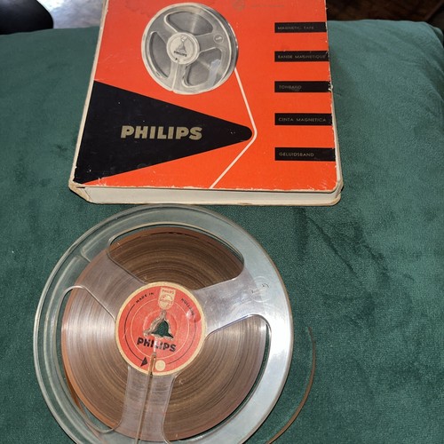 Vintage philips magnetic tape - philips,