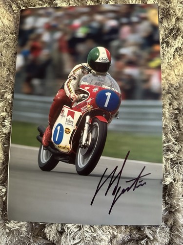 Giacomo agostini hand - agostini, signed