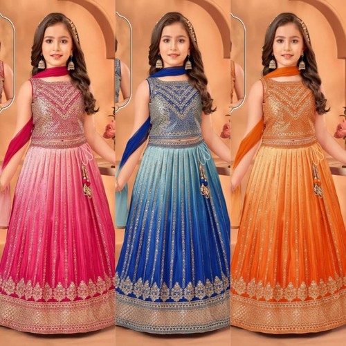 Girls kids wedding party - &,