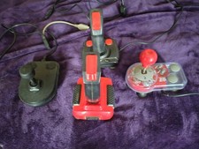 Vintage Retro Joysticks for Amiga 500  Commodore computer Computer Job Lot
