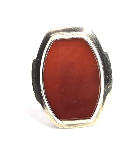 Modernist coffin carnelian - coffin,