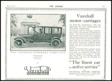 1918 ADVERTISING Vauxhall-Pembroke Limousine Car Superexcellent (114)