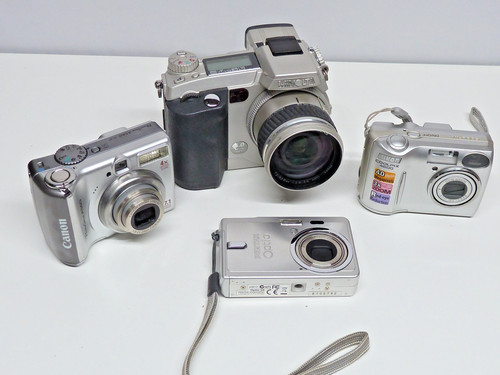 Digital cameras job lot - cameras,