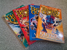4 x Beast Quest (Series 14) Books 1 2 3 & 4 Bundle Paperback Adam Blade