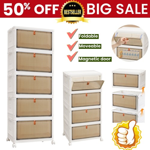 Large folding storage box - folding,